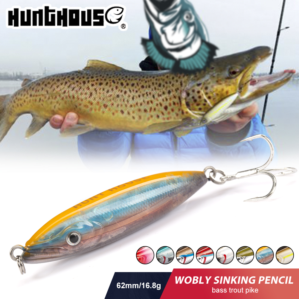 Fishing Lure Buzzbait - Hunthouse Fishing Slow Sinking Wobly Pencil