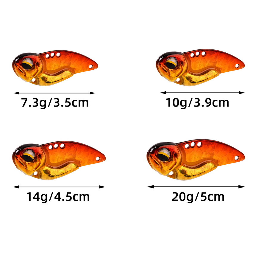 6pcs Metal VIB Fishing Lures 7 – Fishing Lure Blade Bait Bewertung und Preis