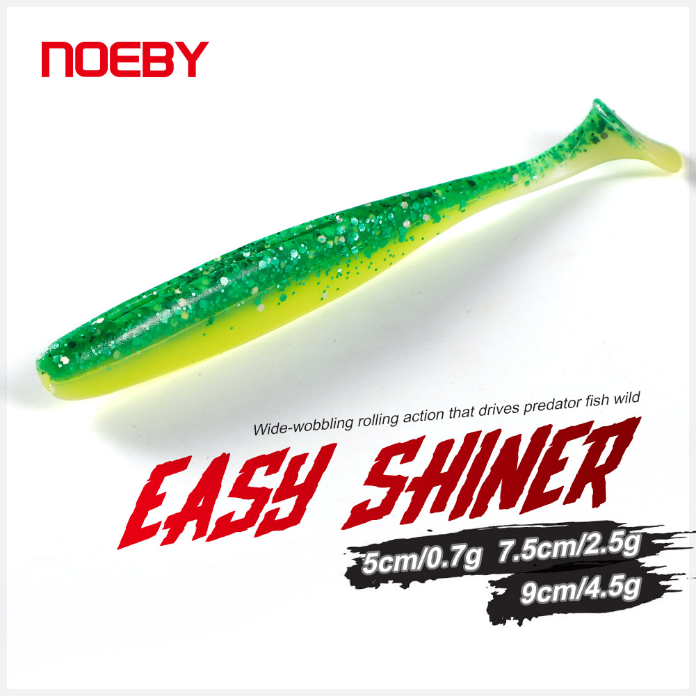 Noeby Easy Shiner Silicone Sha – Fishing Lure Soft Plastic Bewertung und Preis