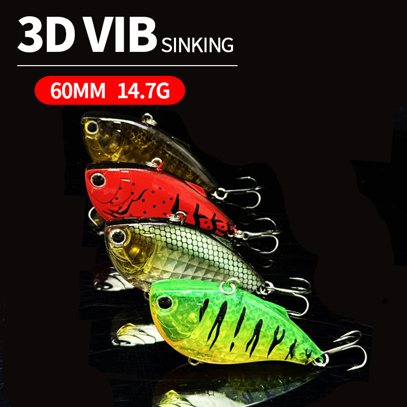 60mm 14.7g Sinking VIB Fishing – Fishing Lure Jerkbait Bewertung und Preis
