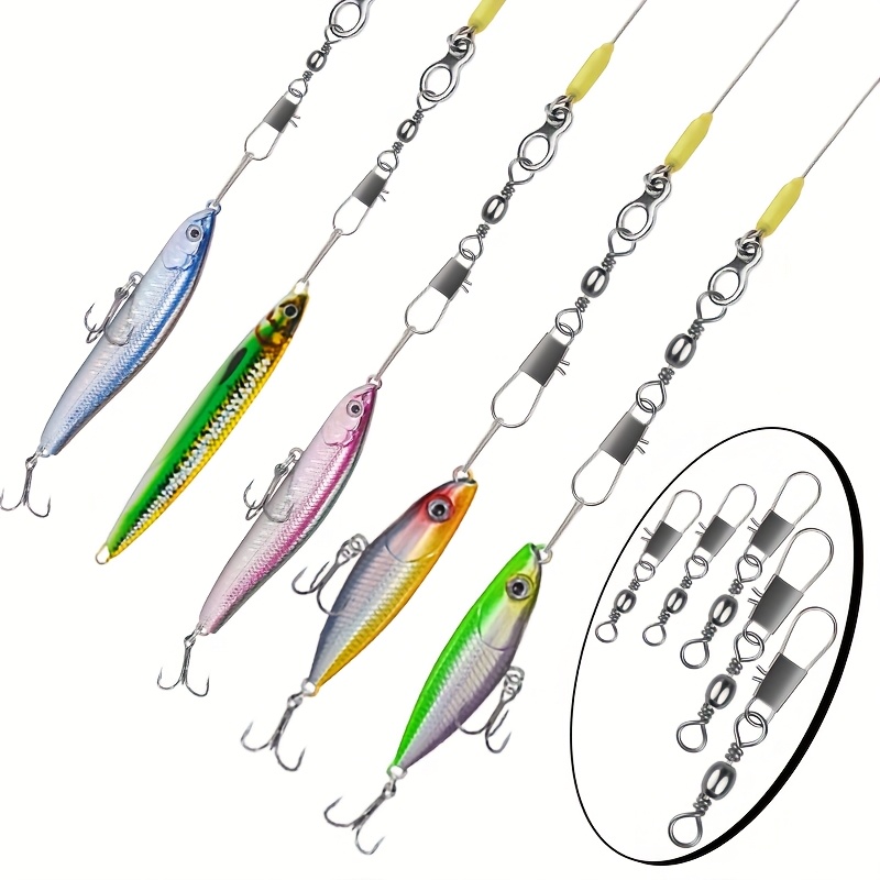 50Pc/box Stainless Steel Swive – Fishing Lure Box Bewertung und Preis