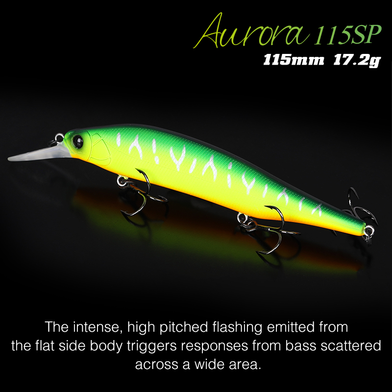 TSURINOYA 115mm 17.2g Suspendi – Fishing Lure Jerkbait Bewertung und Preis