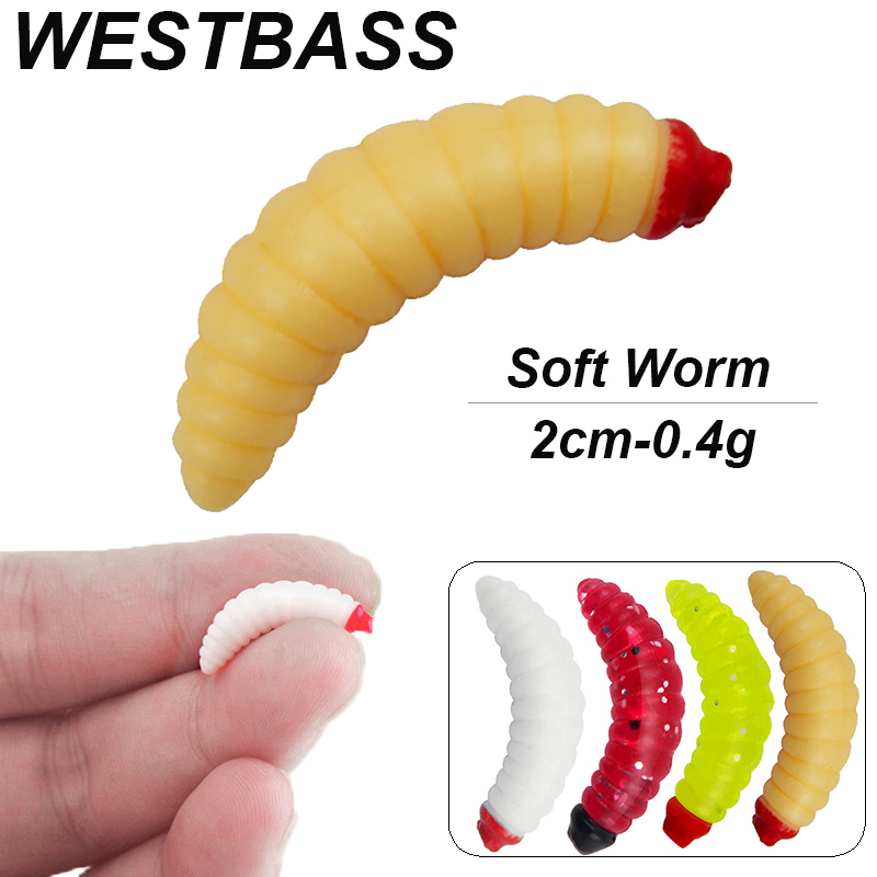 WESTBASS 20/50PCS Soft Larva S – Fishing Lure Soft Plastic Bewertung und Preis