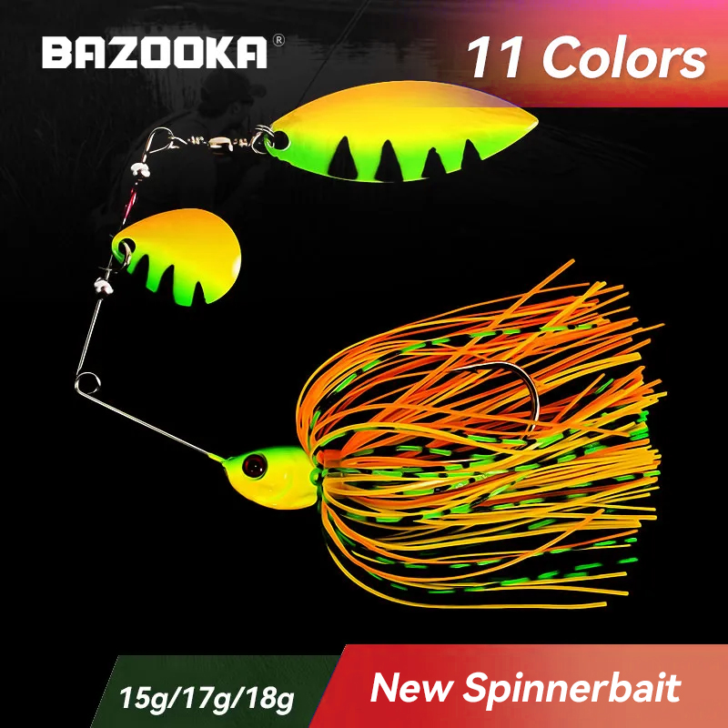 Bazooka 15g 18g Spinnerbait Fi – Fishing Lure Buzzbait Bewertung und Preis