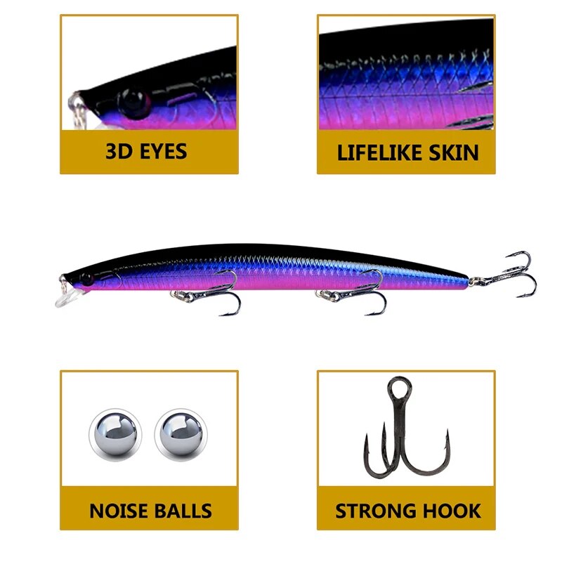 Minnow Fishing Lure Laser Hard – Fishing Lure Crankbait Bewertung und Preis