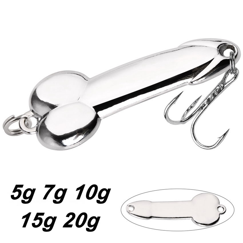 Metal Spoon Penis Shape Fishin – Fishing Lure Spoon Bewertung und Preis