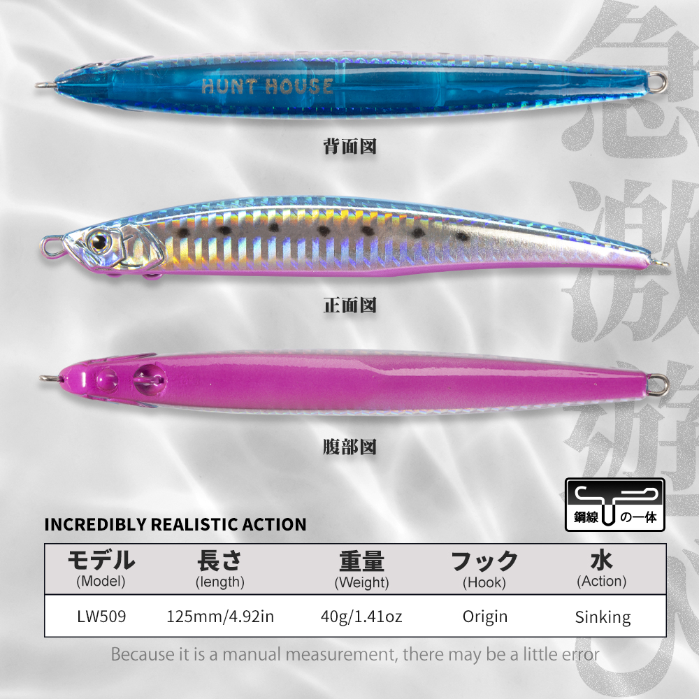 Hunthouse fishing Press heavy  – Fishing Lure Popper Bewertung und Preis