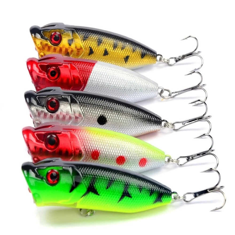5Pcs Popper Fishing Lures 3d E – Fishing Lure Popper Bewertung und Preis