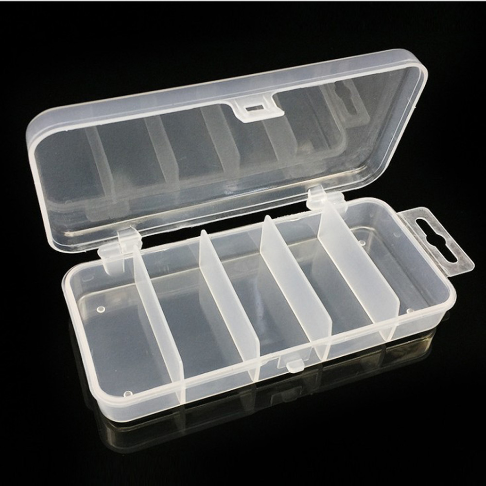 1pcs Transparent Plastic Stora – Fishing Lure Spoon Bewertung und Preis