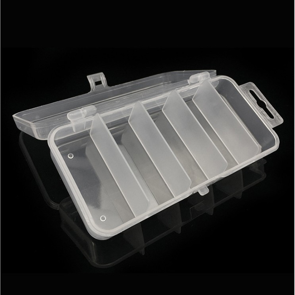1pcs Transparent Plastic Stora – Fishing Lure Spoon Bewertung und Preis