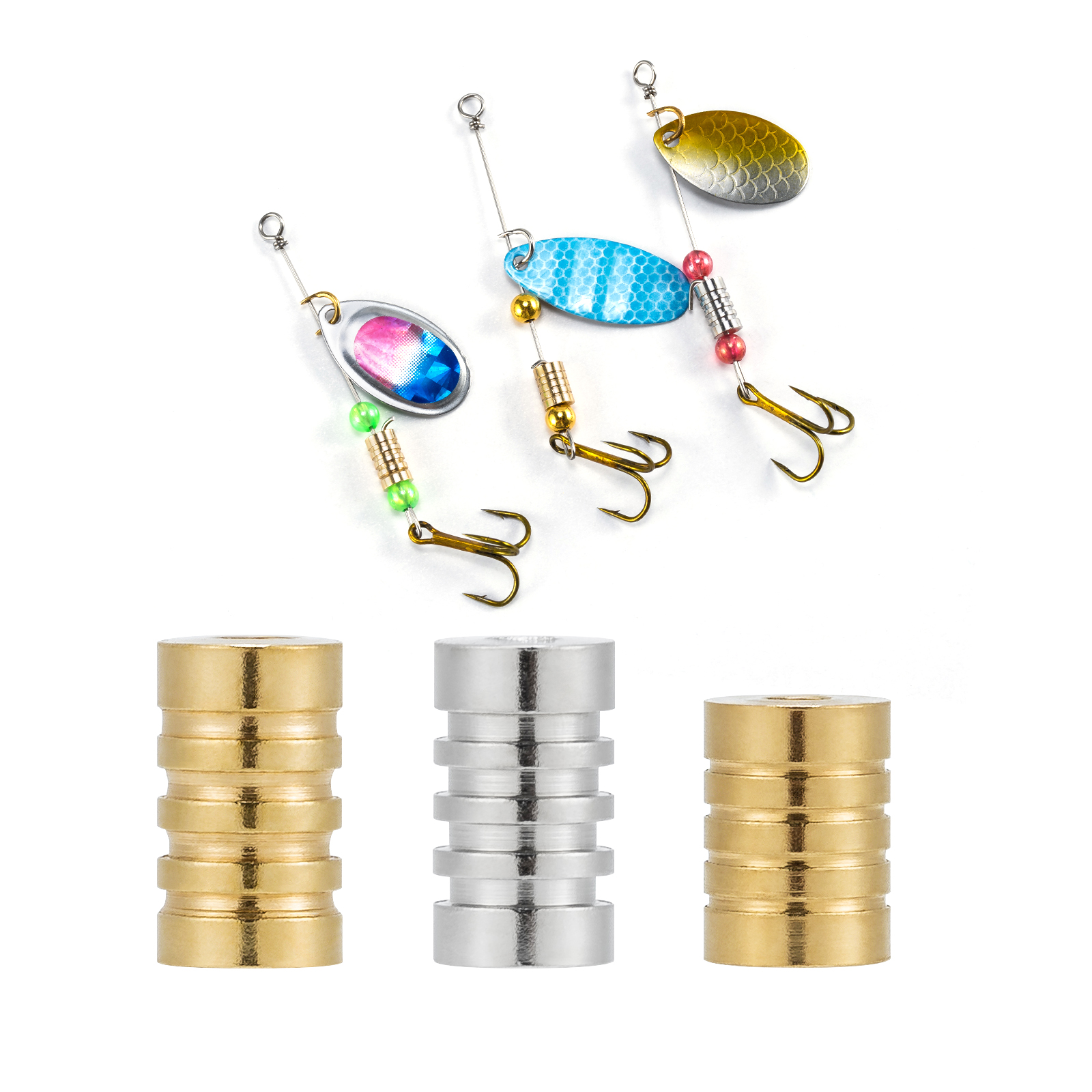 10PCS Fishing Spinner Bead Lur – Fishing Lure Spinner Bewertung und Preis