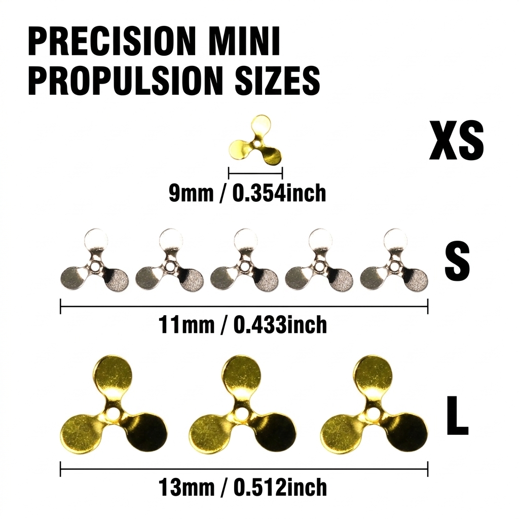 200Pcs 3-Blade Propeller Fishi – Fishing Lure Blade Bait Bewertung und Preis