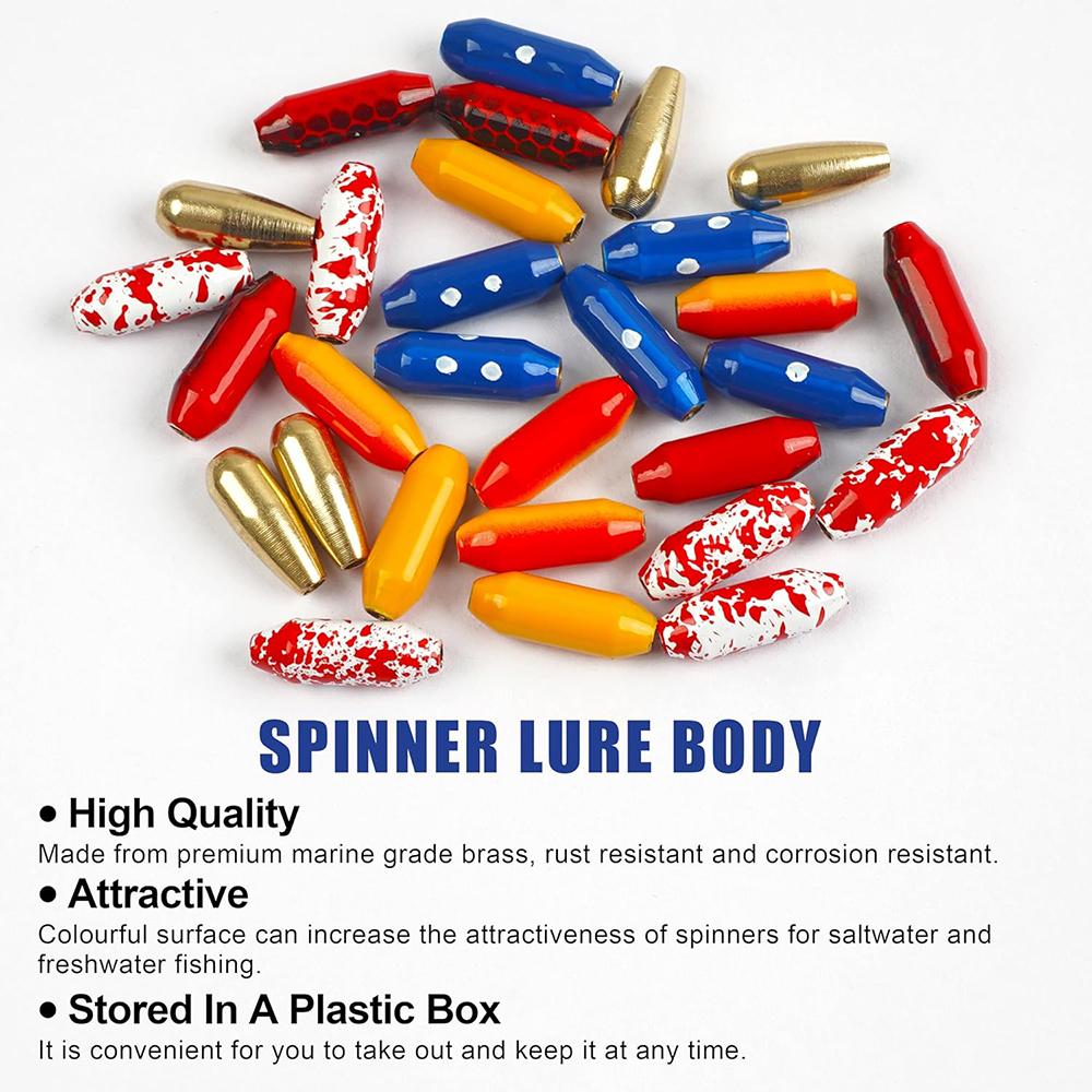 10pcs Fishing Brass Spinner Lu – Fishing Lure Spinner Bewertung und Preis