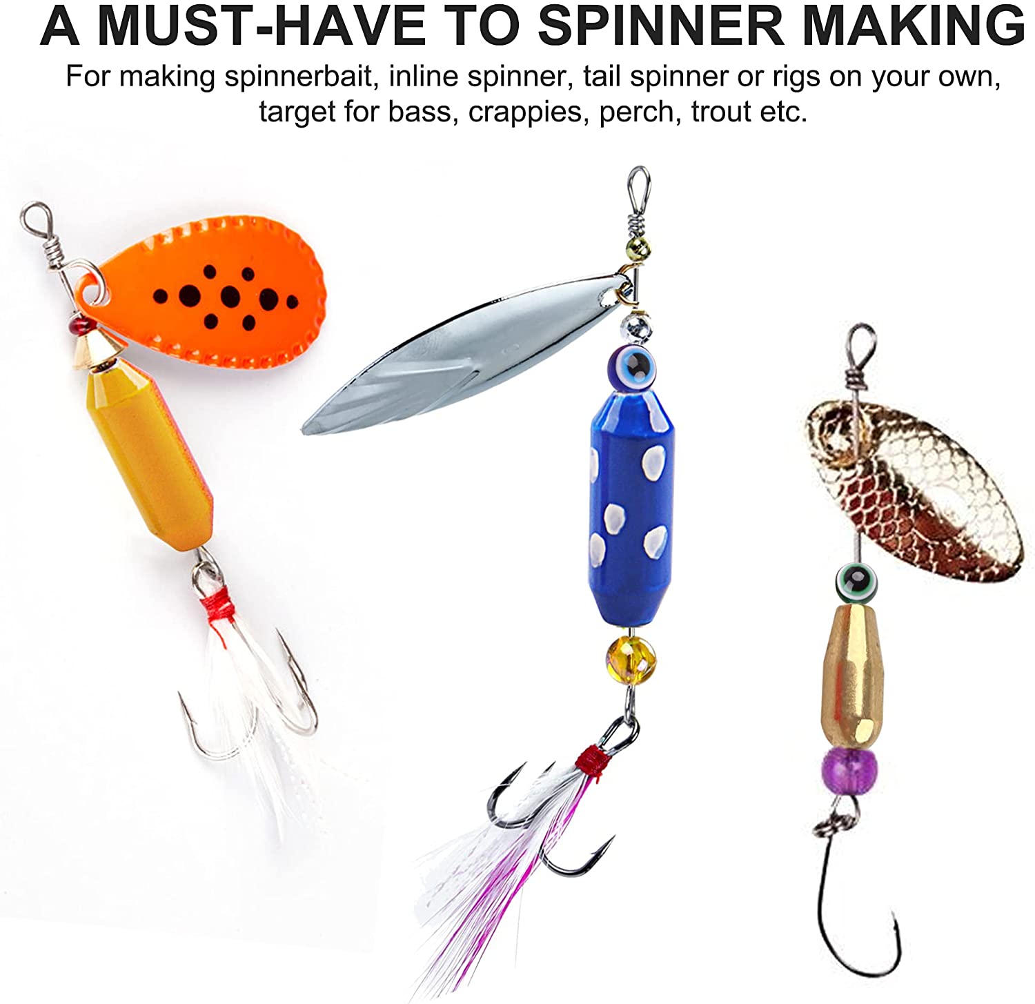 10pcs Fishing Brass Spinner Lu – Fishing Lure Spinner Bewertung und Preis