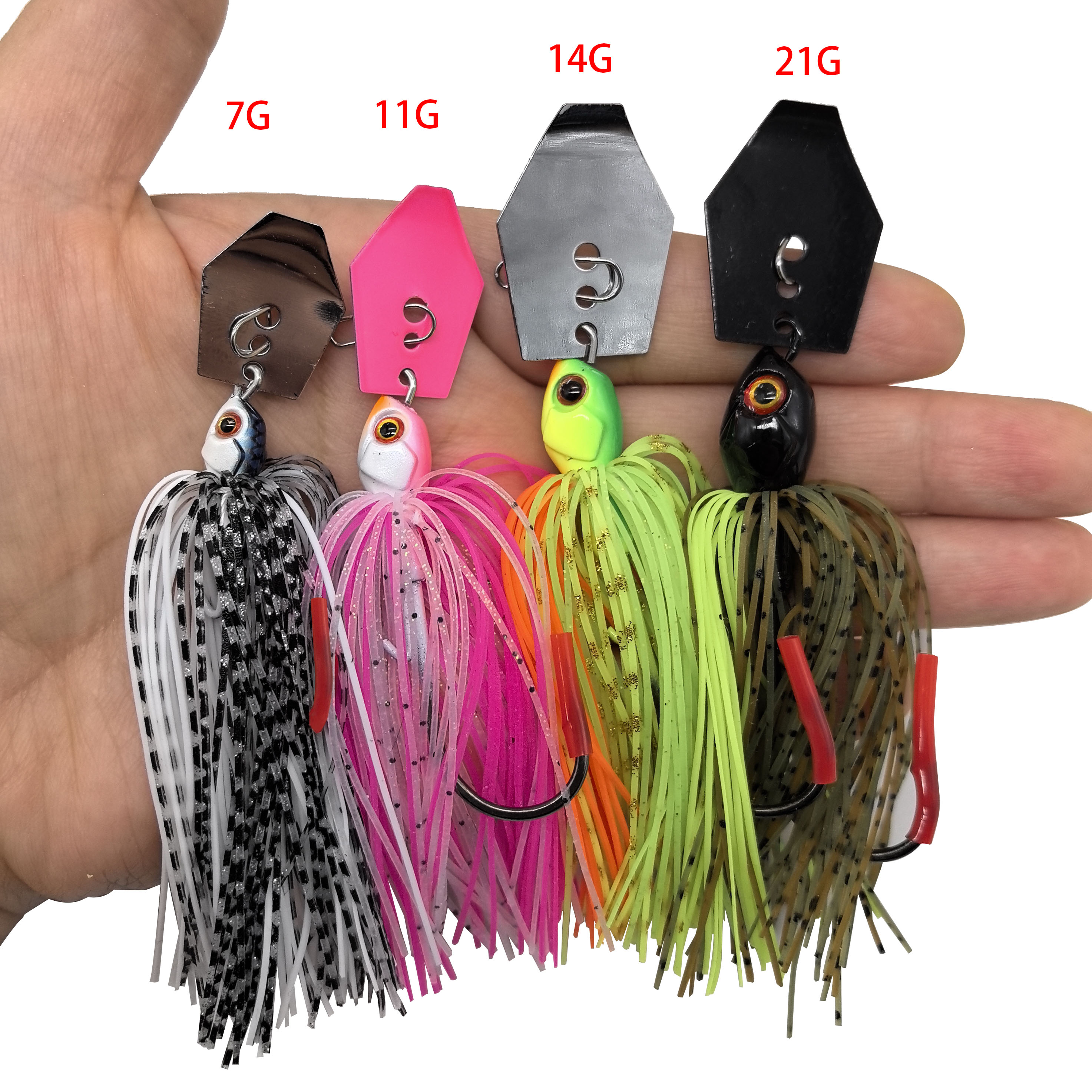 Mycena 7G/9G/11G/14G/21G fishi – Fishing Lure Blade Bait Bewertung und Preis
