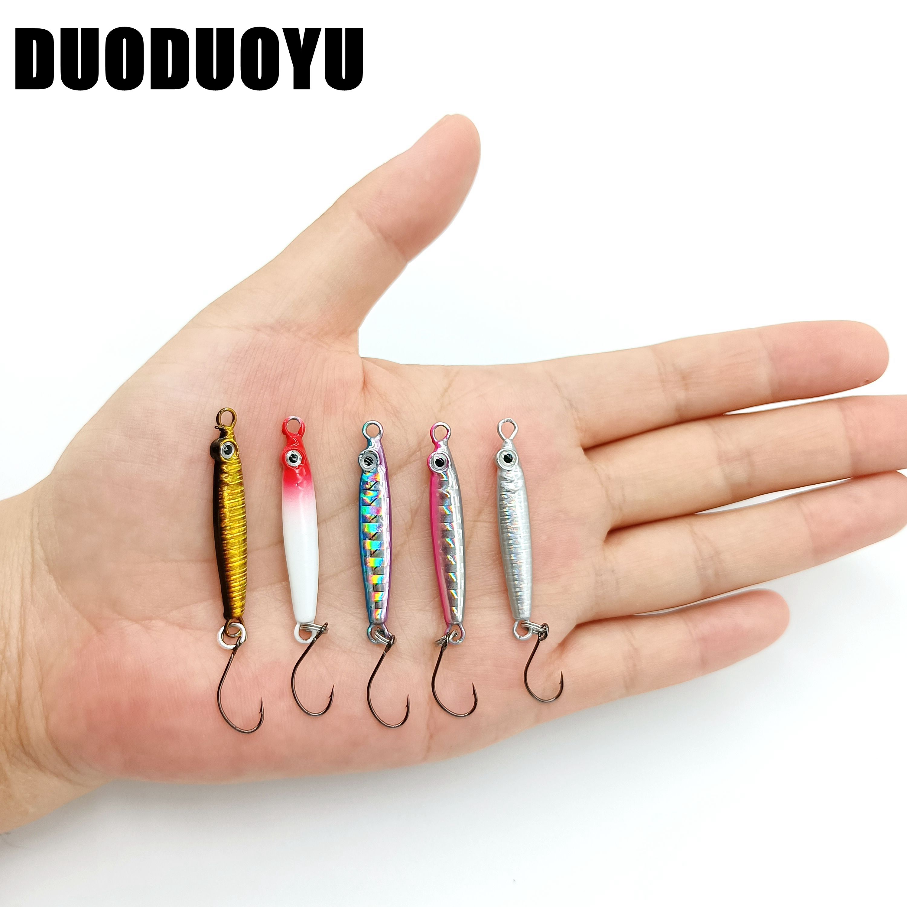 DUODUOYU 5PCS Mini  Metal Jig  – Fishing Lure Soft Plastic Bewertung und Preis