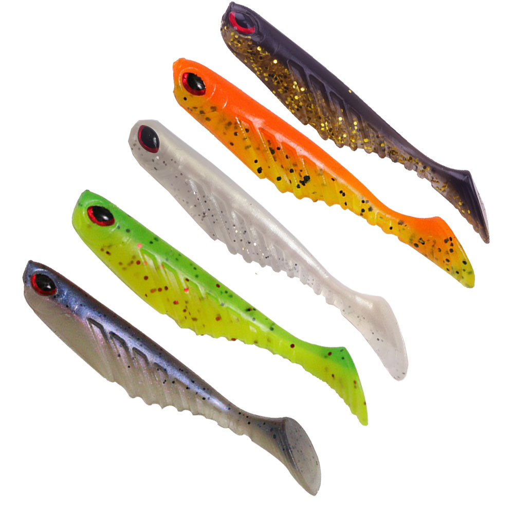 Hexakill 5pcs/lot 7cm 2.9g Wor – Fishing Lure Soft Plastic Bewertung und Preis