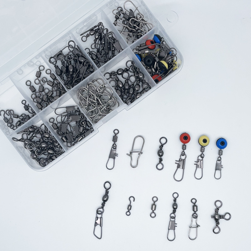 115pcs Fishing Swivel Connecto – Fishing Lure Kit Bewertung und Preis