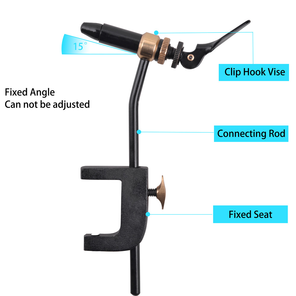 Rotary Fly Tying Vise Tool Saf – Fishing Lure Jig Bewertung und Preis