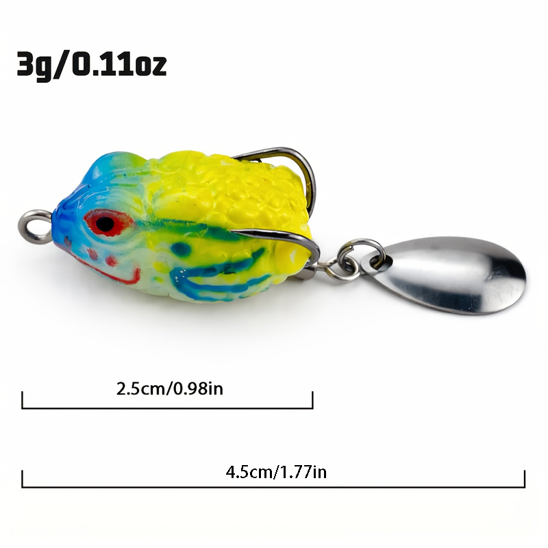 8pcs Topwater Frog Fishing Lur – Fishing Lure Blade Bait Bewertung und Preis