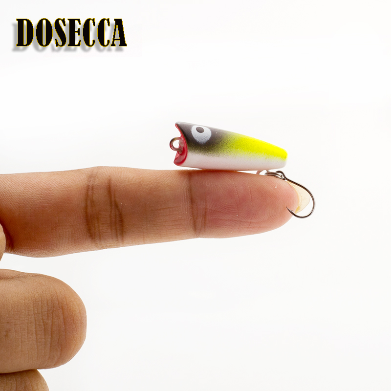 1PCS 2.5cm 1.5g  Topwater Bait – Fishing Lure Popper Bewertung und Preis