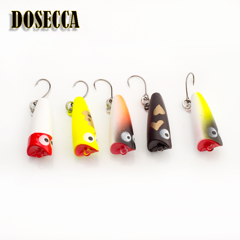 1PCS 2.5cm 1.5g  Topwater Bait – Fishing Lure Popper Bewertung und Preis