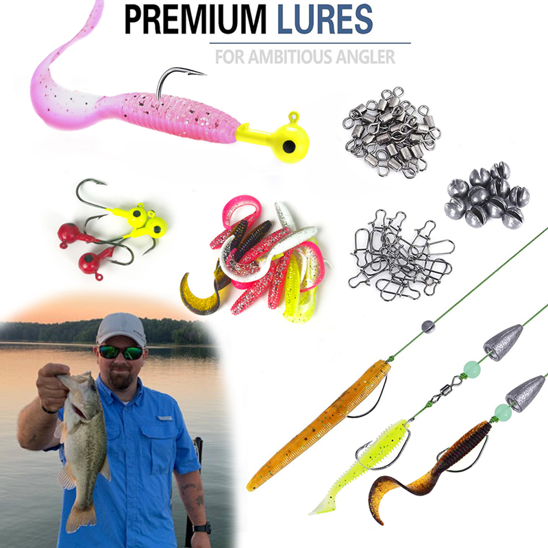 New 120PCS Fishing Lure Set So – Fishing Lure Spoon Bewertung und Preis