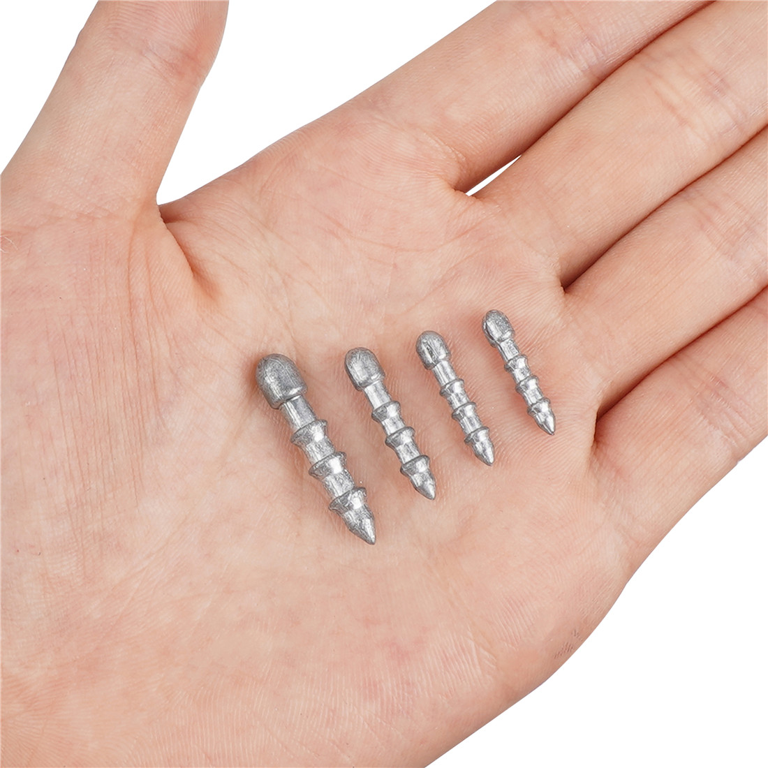60PCS Nail weights Worm Fishin – Fishing Lure Accessories Bewertung und Preis