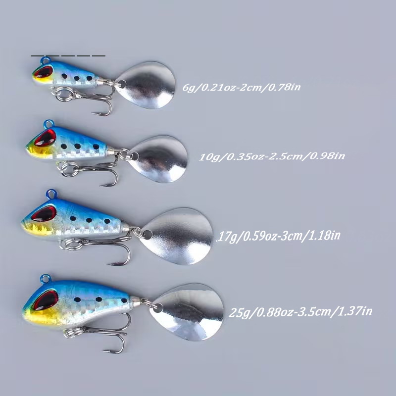 5/6pcs Mini VIB With Spoon Fis – Fishing Lure Crankbait Bewertung und Preis