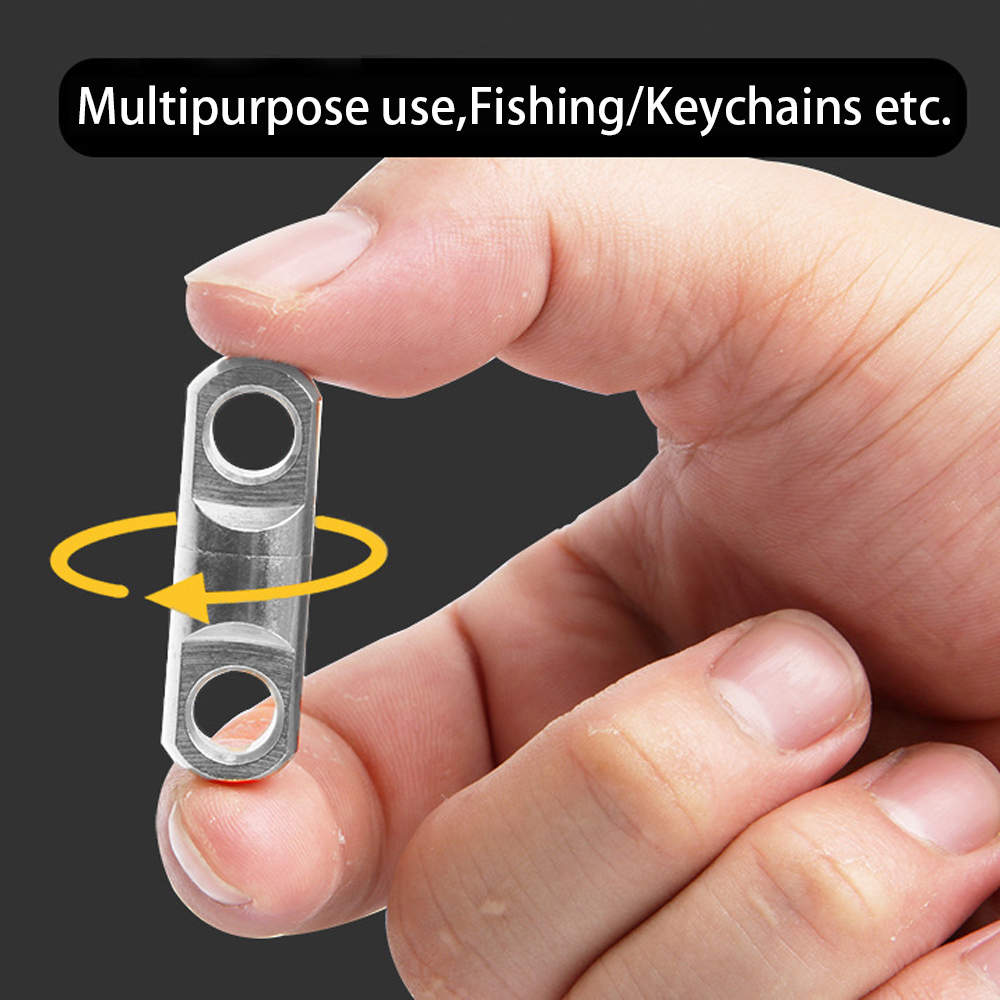 10pcs Solid Swivels for Fishin – Fishing Lure Spinner Bewertung und Preis
