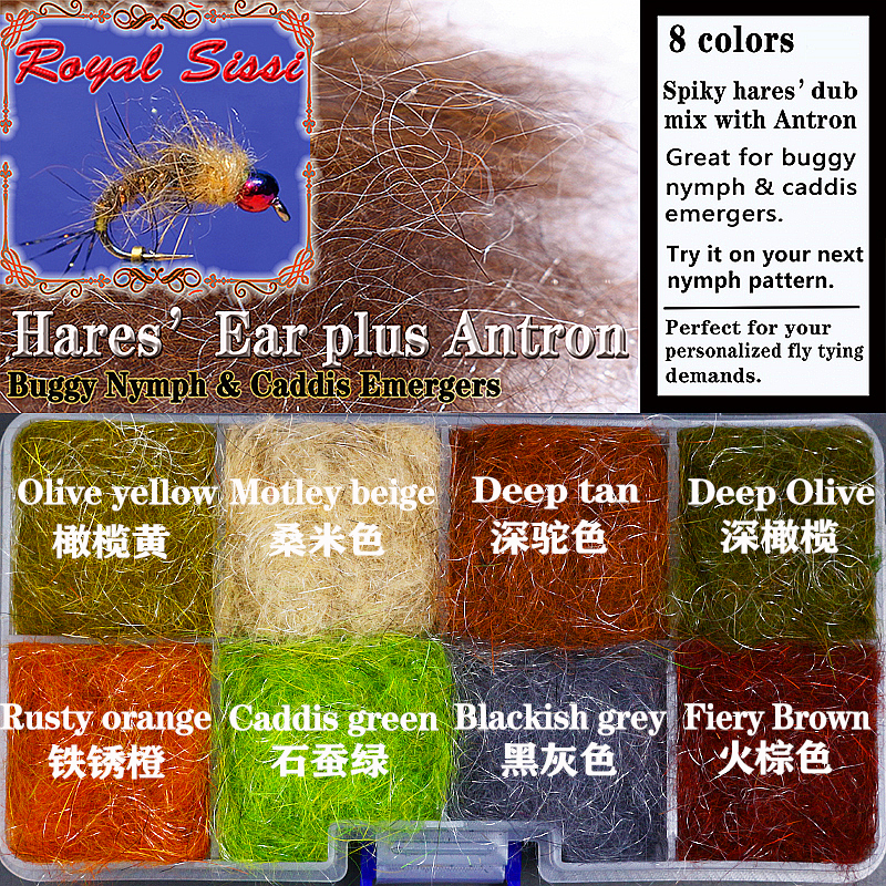 8 optional colors Hare's Ear d – Fishing Lure Popper Bewertung und Preis