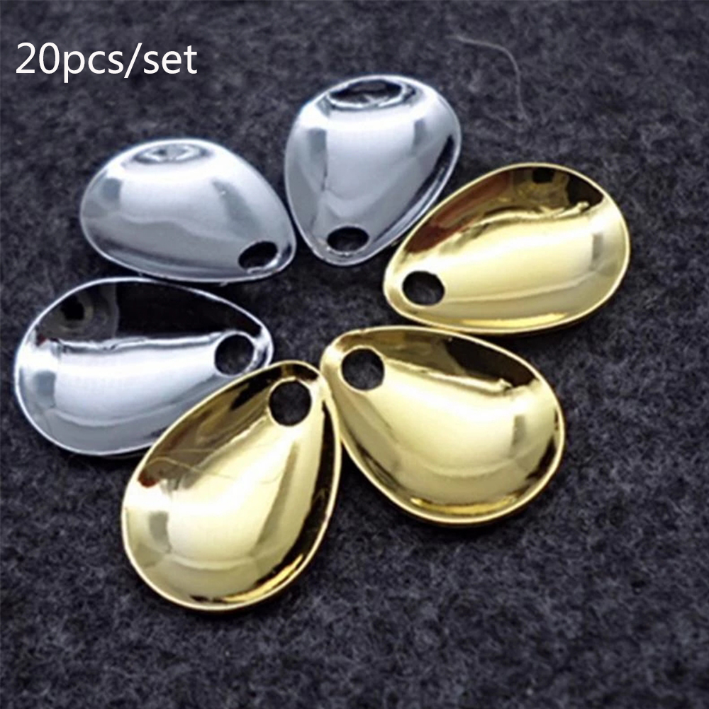 20pcs/lot Fishing Spinner Ring – Fishing Lure Blade Bait Bewertung und Preis