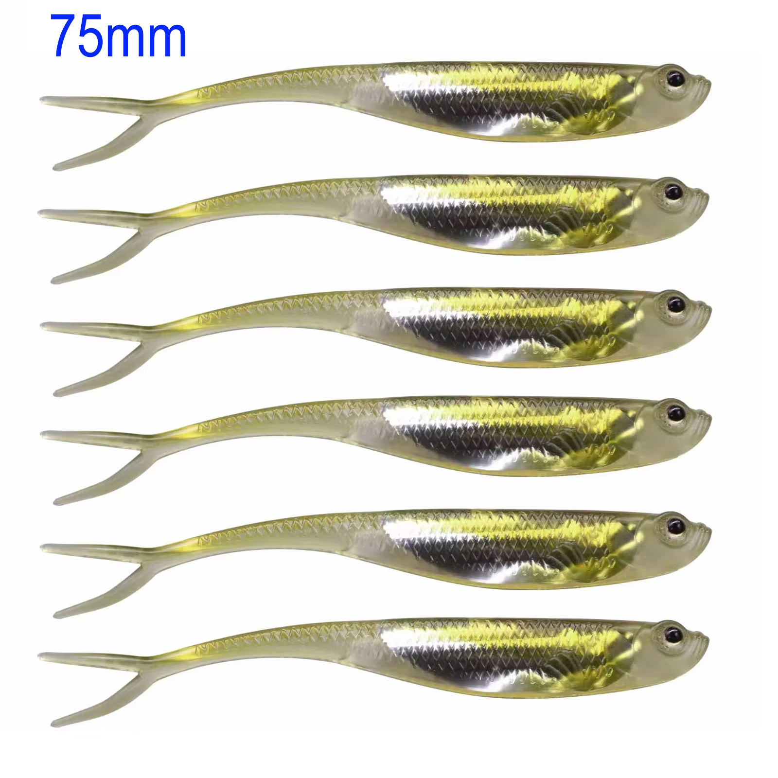 12pcs Soft Bait 75mm 1.8g Jerk – Fishing Lure Jerkbait Bewertung und Preis