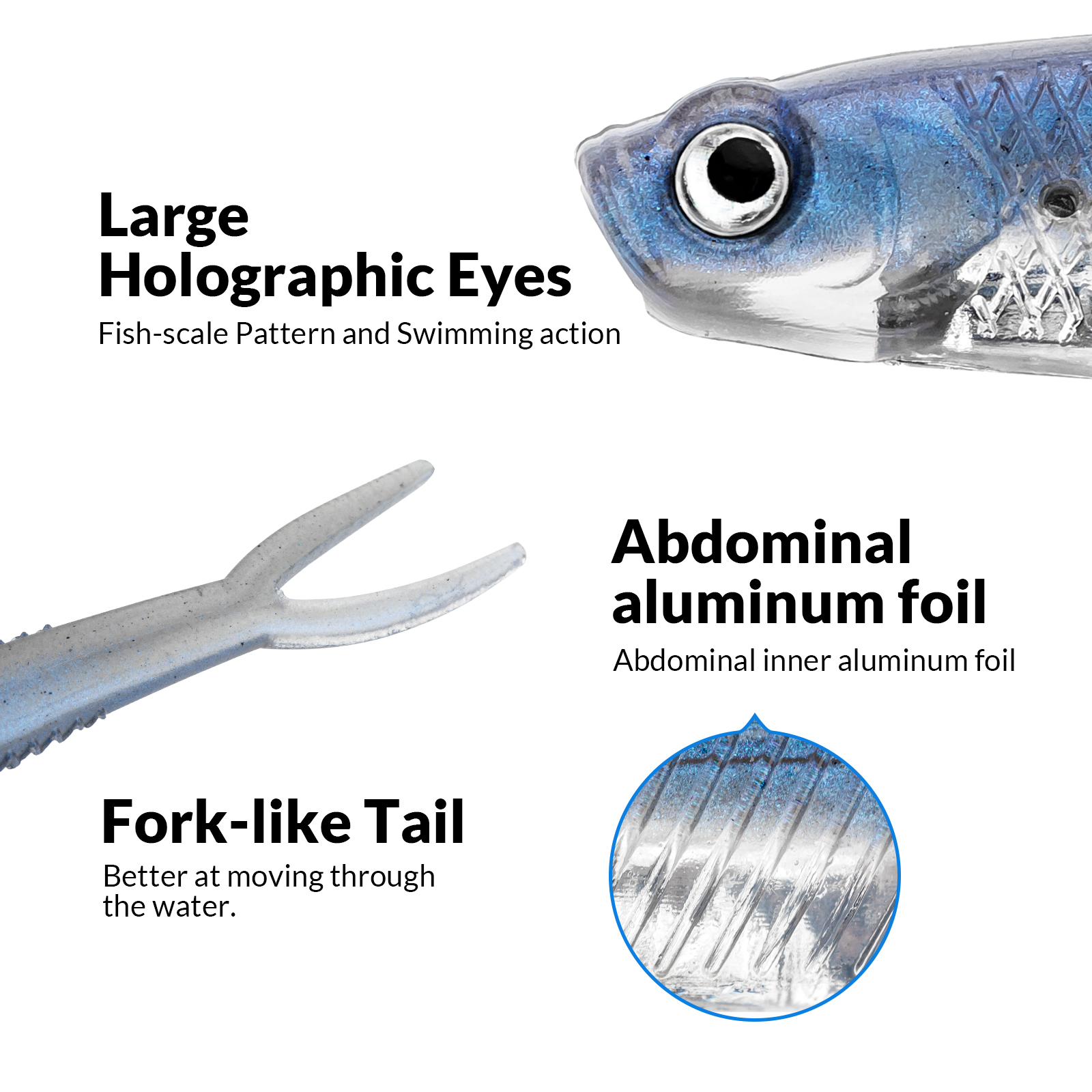 12pcs Soft Bait 75mm 1.8g Jerk – Fishing Lure Jerkbait Bewertung und Preis