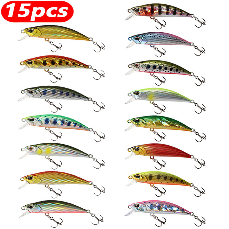 15Pcs Sinking Minnow Fishing L – Fishing Lure Swimbait Bewertung und Preis