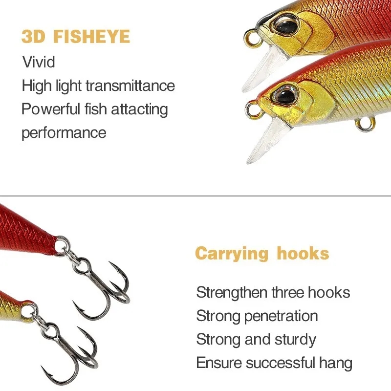 15Pcs Sinking Minnow Fishing L – Fishing Lure Swimbait Bewertung und Preis