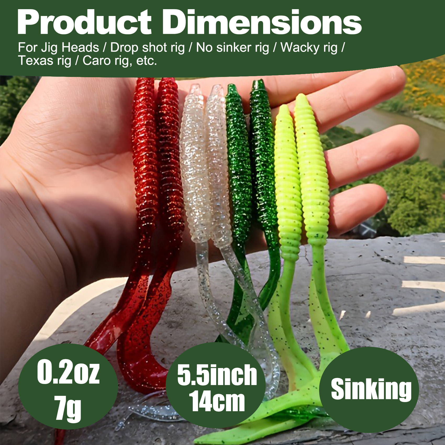 Eupheng Fishing Lure Curly Tai – Fishing Lure Swimbait Bewertung und Preis