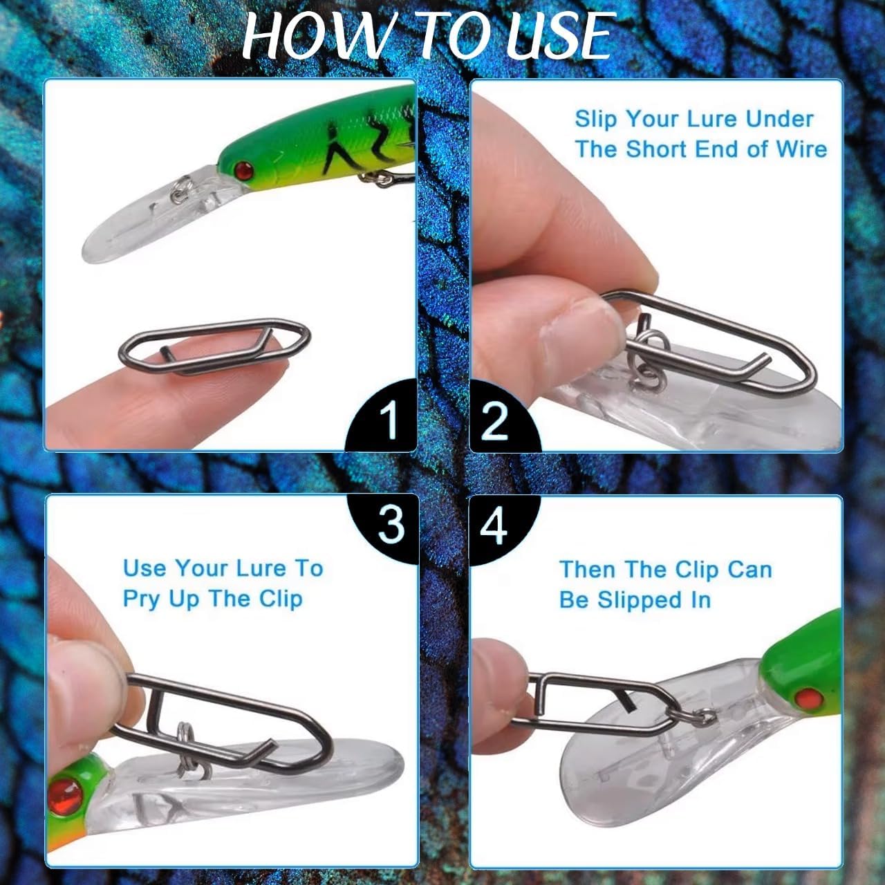 9KM Fishing Snap Kit 110pcs Po – Fishing Lure Kit Bewertung und Preis