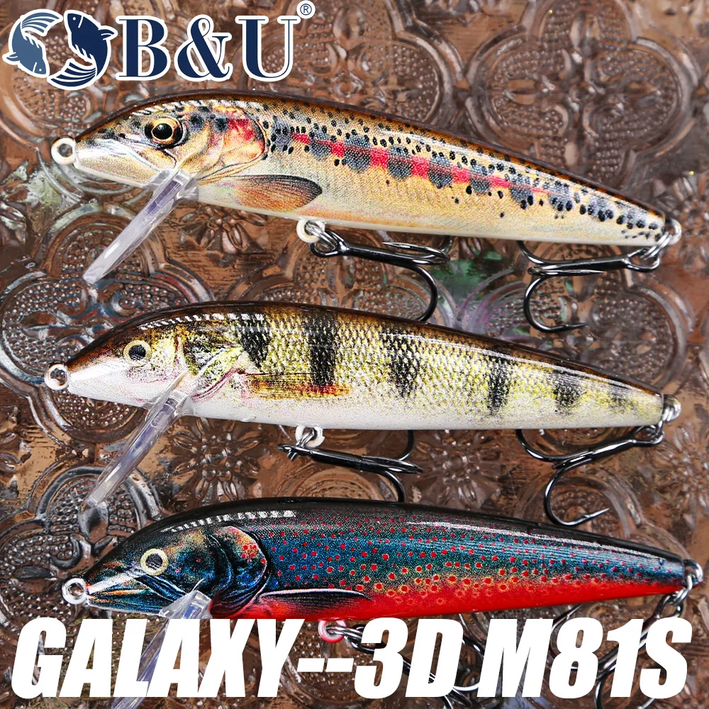 B&U 80mm Sinking Minnow Wobbli – Fishing Lure Jerkbait Bewertung und Preis