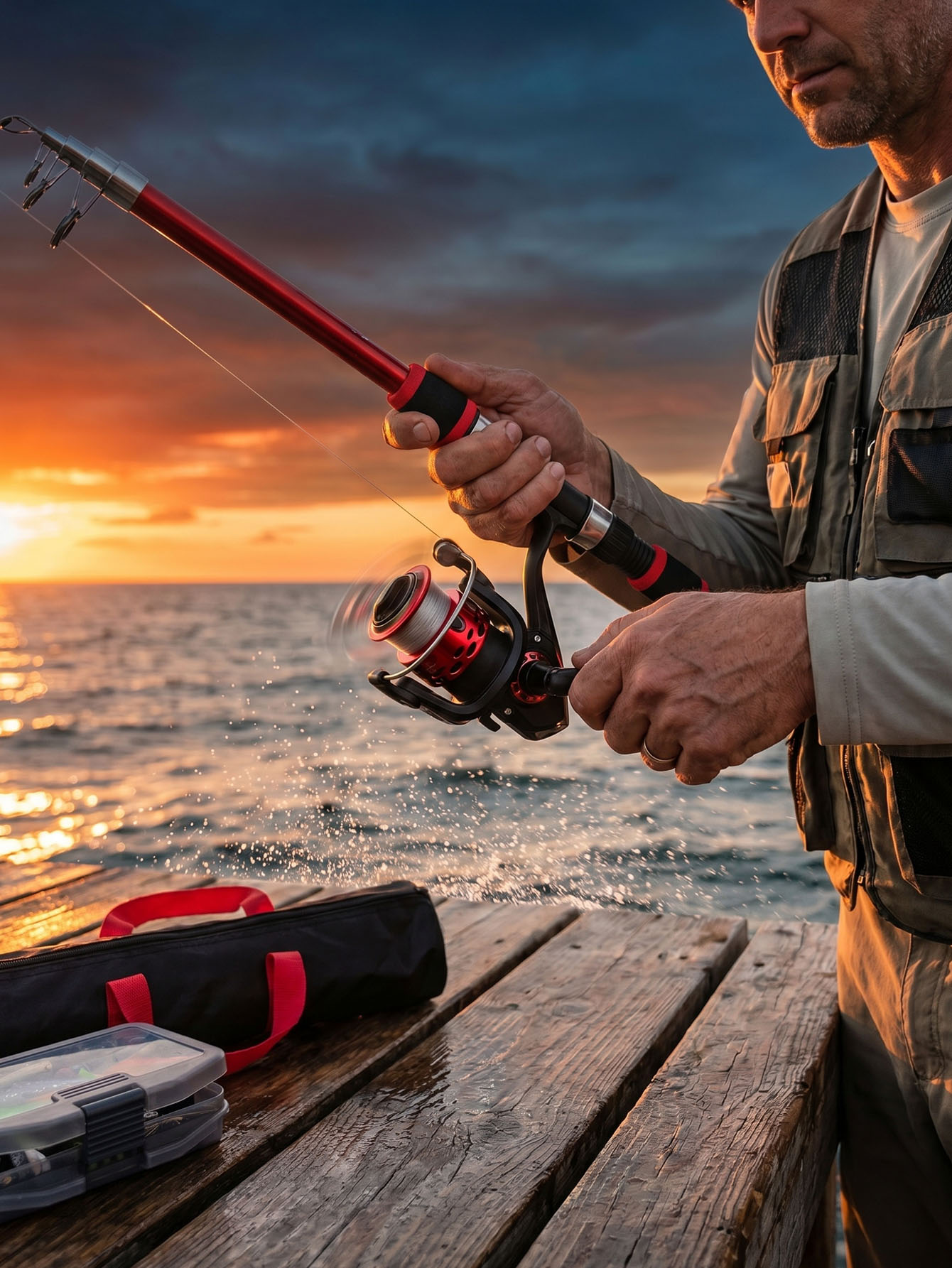 Fishing Rod Reel Combos Collap – Fishing Lure Spinner Bewertung und Preis