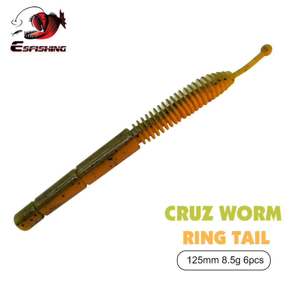 ESFISHING Soft Lure Cruz Worm  – Fishing Lure Crankbait Bewertung und Preis