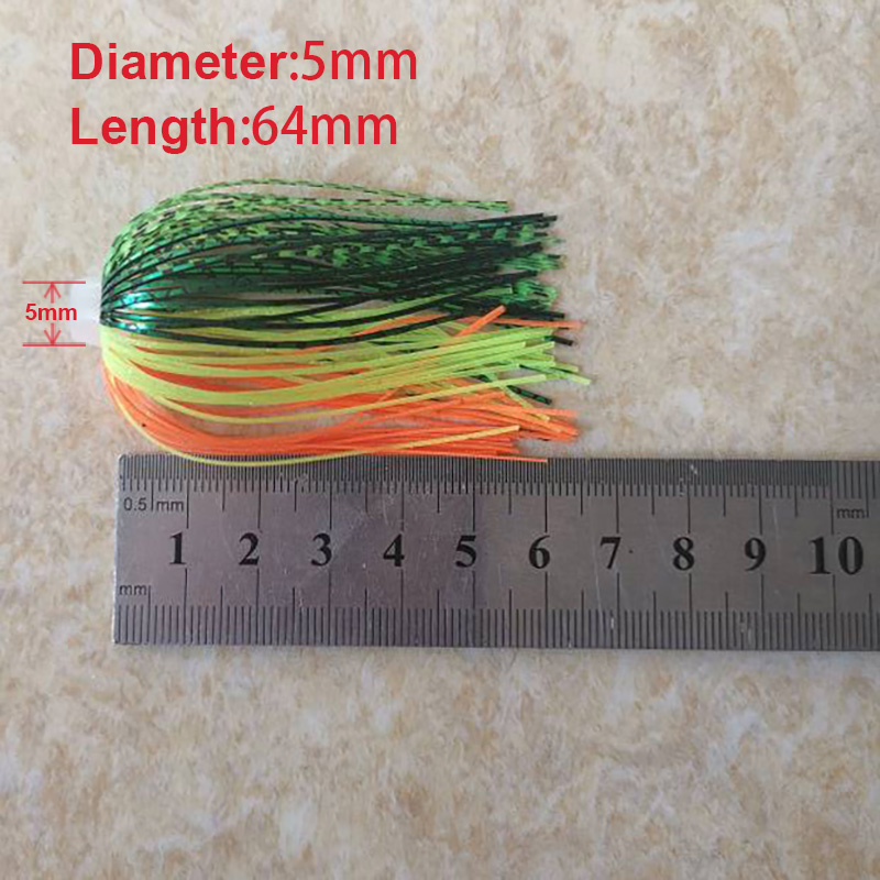 5 pcs/lot  88 Strands  64mm Si – Fishing Lure Buzzbait Bewertung und Preis