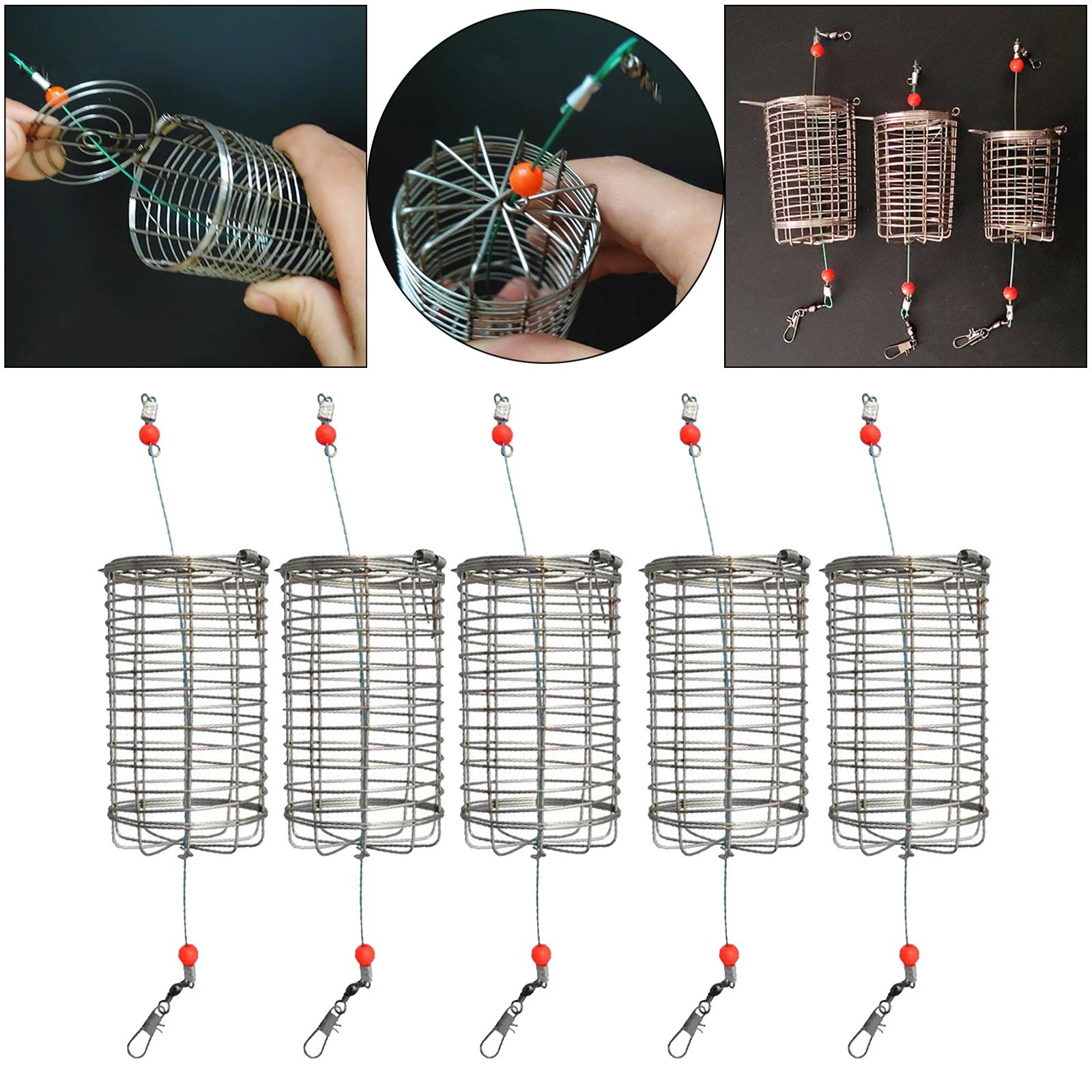 5x Solid Fishing Feeder Cage T – Fishing Lure Topwater Bewertung und Preis