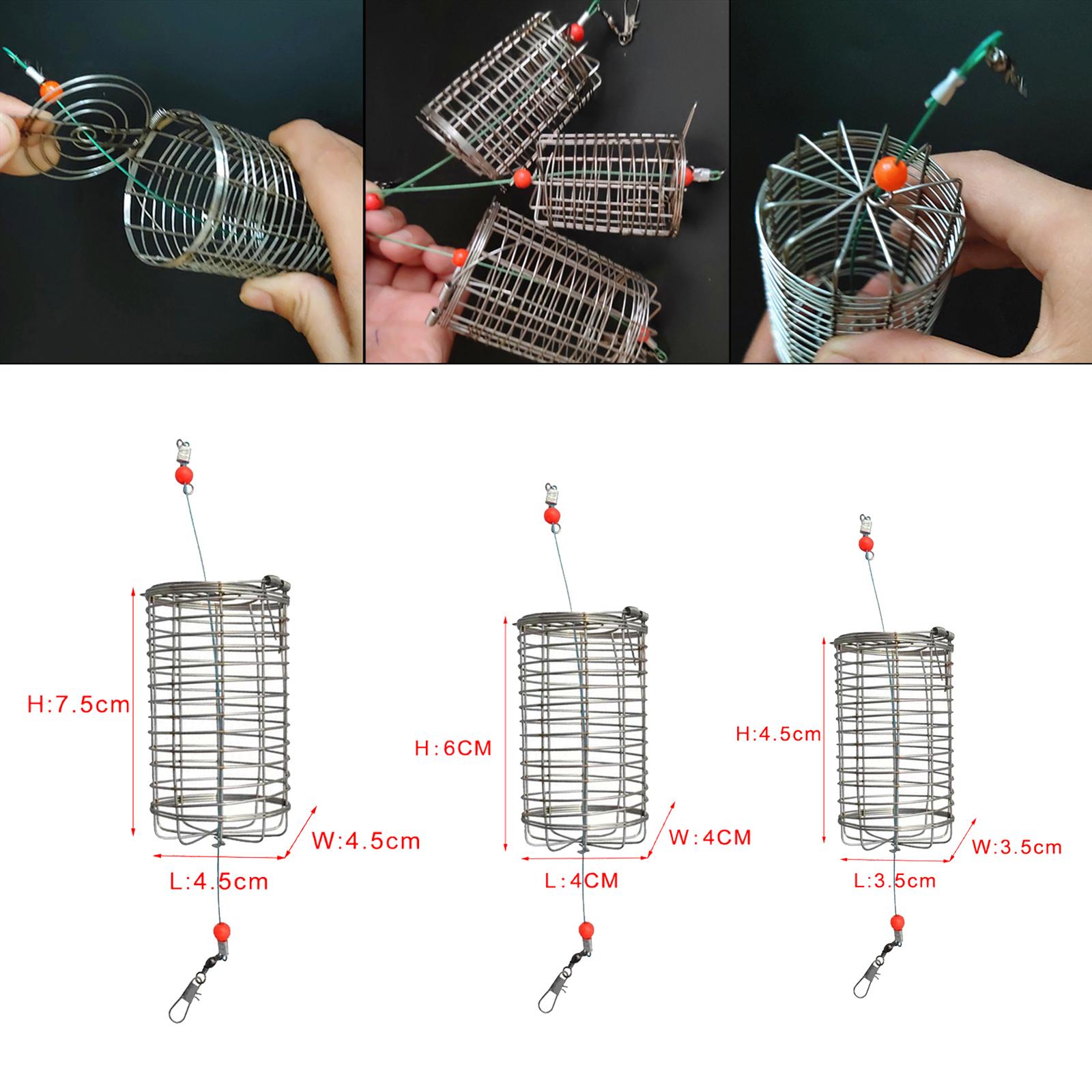 5x Solid Fishing Feeder Cage T – Fishing Lure Topwater Bewertung und Preis