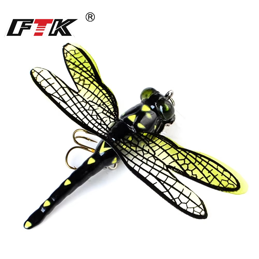 FTK 6g Topwater Dragonfly Dry  – Fishing Lure Popper Bewertung und Preis