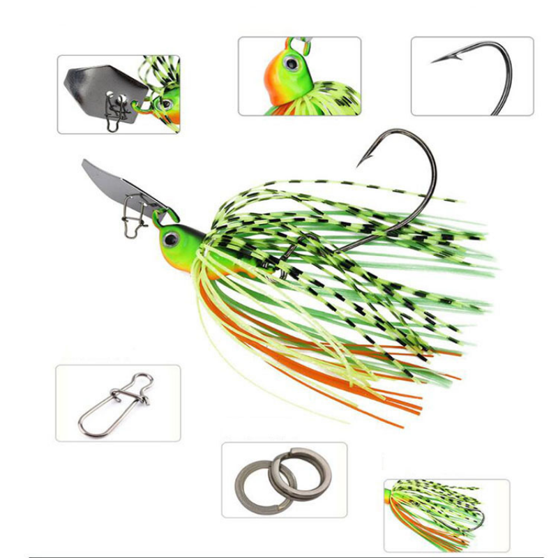 Chatter Bait 7g 9g 11g 14g 21g – Fishing Lure Buzzbait Bewertung und Preis