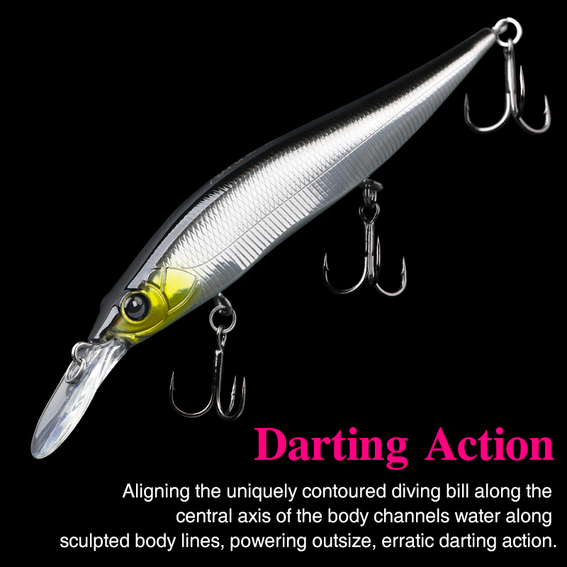 TSURINOYA  Suspending Minnow J – Fishing Lure Jerkbait Bewertung und Preis