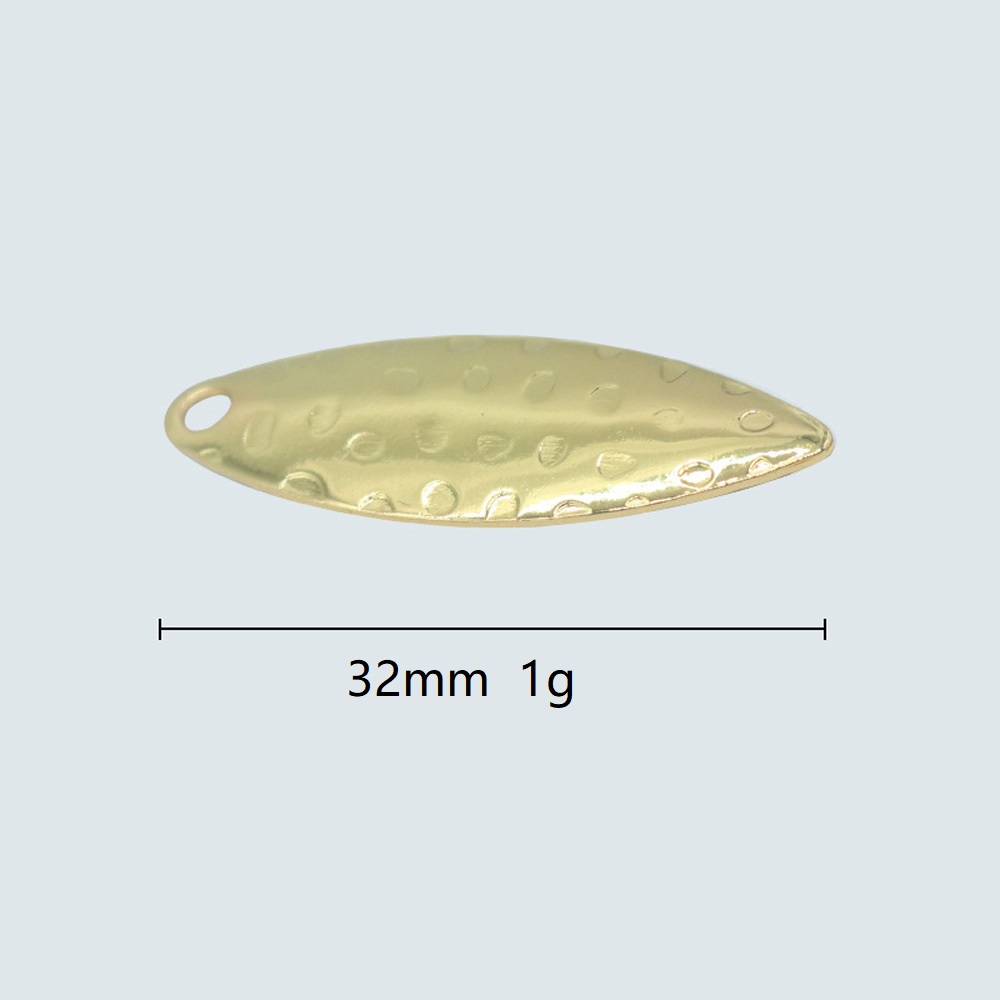 10Pcs/lot Willow leaf Sequin P – Fishing Lure Spoon Bewertung und Preis
