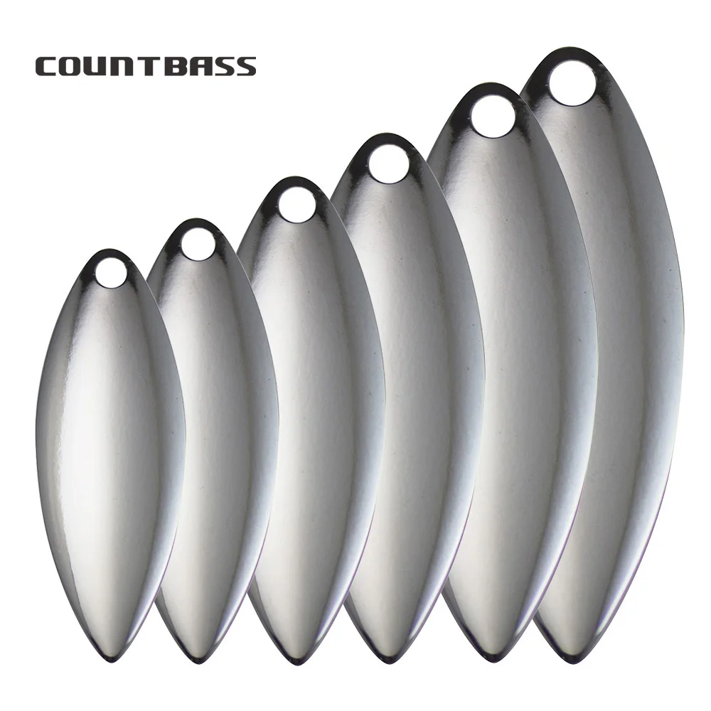 Countbass 50pcs Size 1-6 Nicke – Fishing Lure Blade Bait Bewertung und Preis
