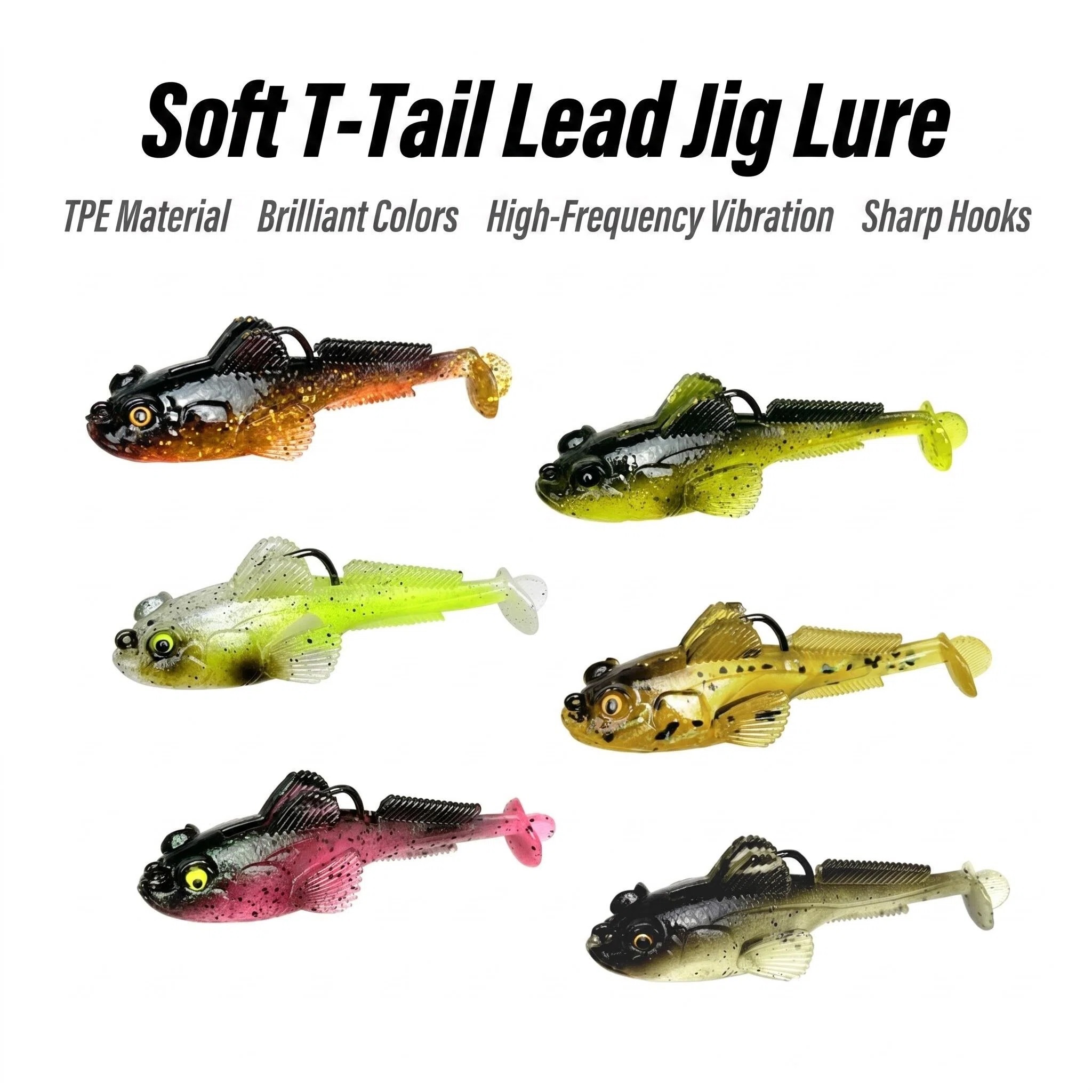 1pcs 10g13g18g Goby Lure Jig W – Fishing Lure Spinnerbait Bewertung und Preis